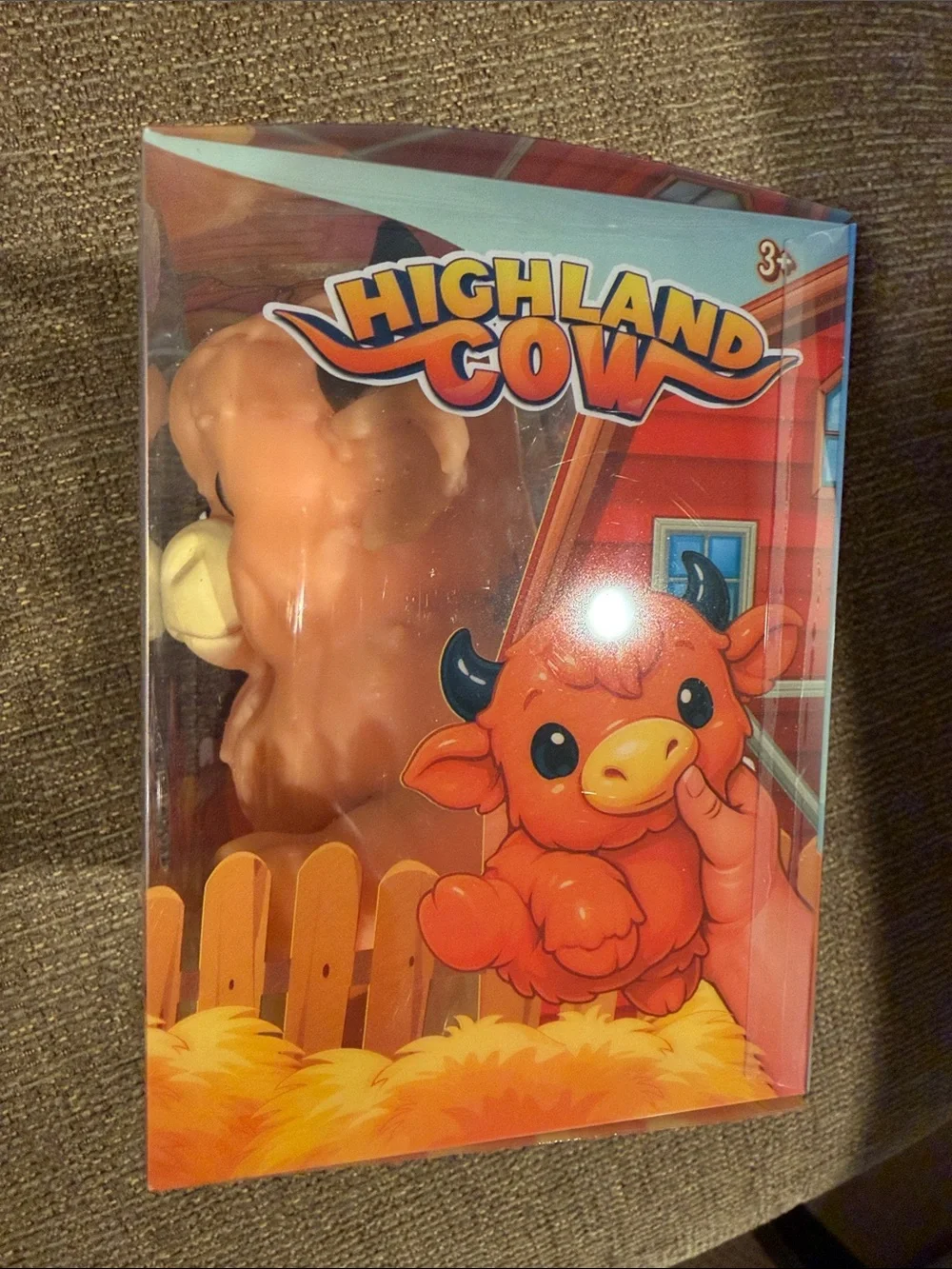 Highland Cow Squishy Toy